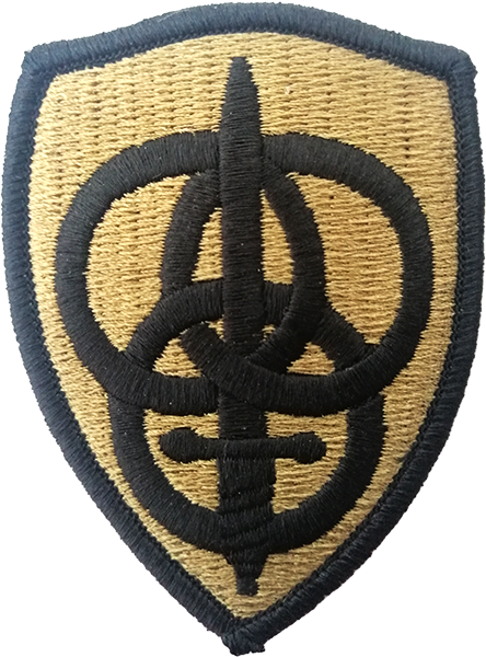 3rd Personnel Command OCP Patch with Fastener