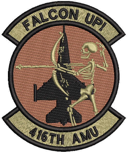 416th AMU Morale Patch FALCON UP