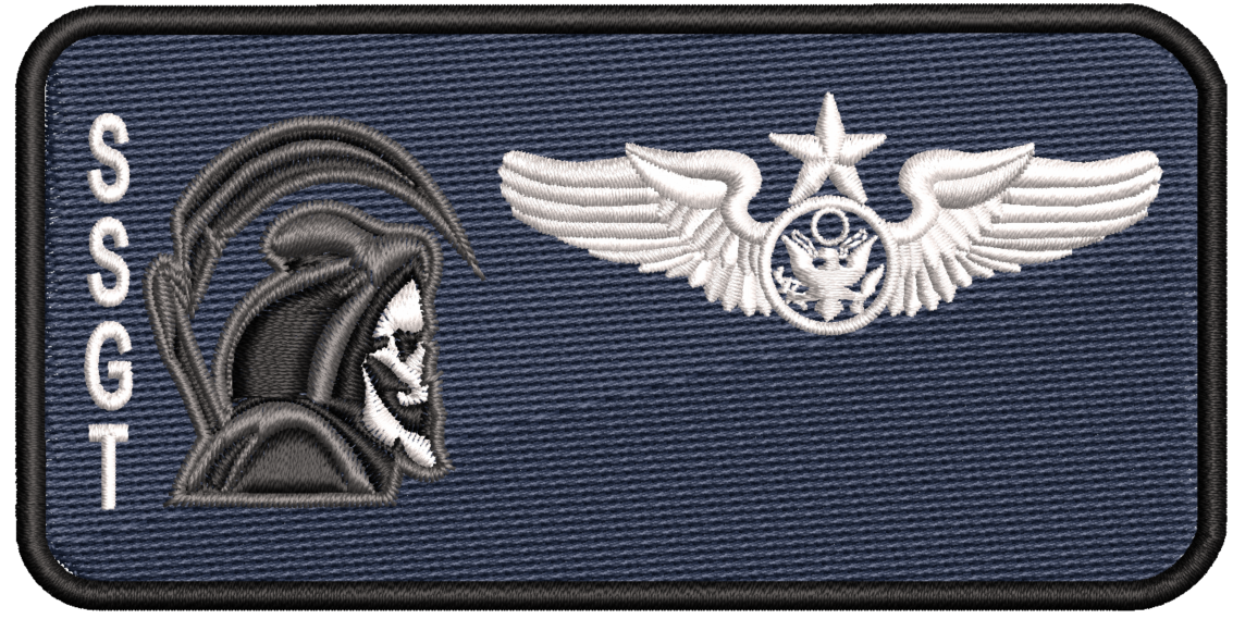 42d Enlisted Friday Name Tag - Reaper Patches