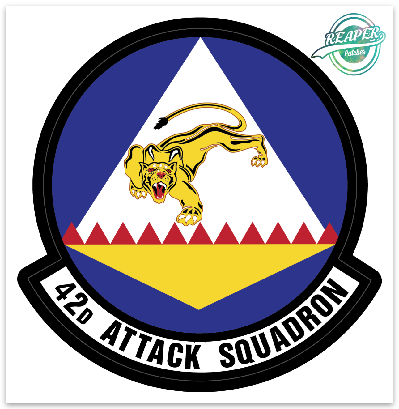 42d Attack Squadron - Zap - Reaper Patches