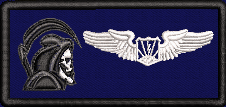 42d Attack Squadron RPA Pilot- Friday Name Tag - Reaper Patches