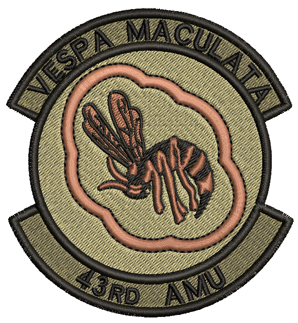 43rd Aircraft Maintenance Unit (AMU) OCP patch - Unofficial - Reaper Patches
