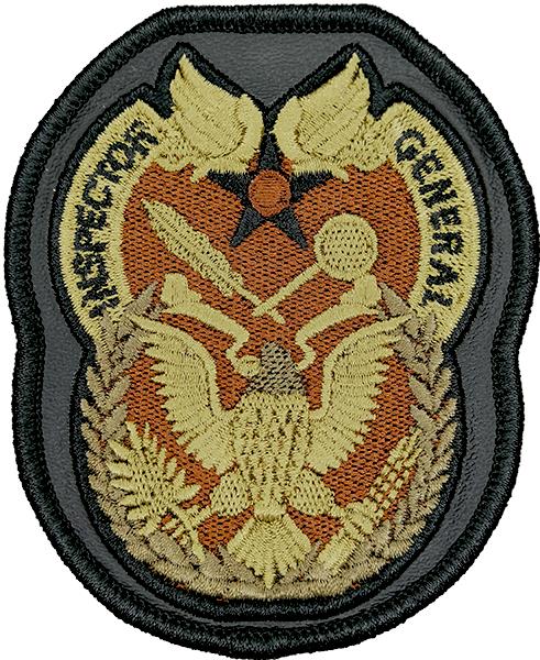 Inspector General Leather Patch - OCP