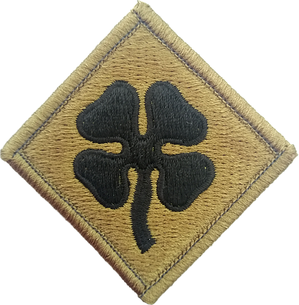 4th Army OCP Patch with Fastener