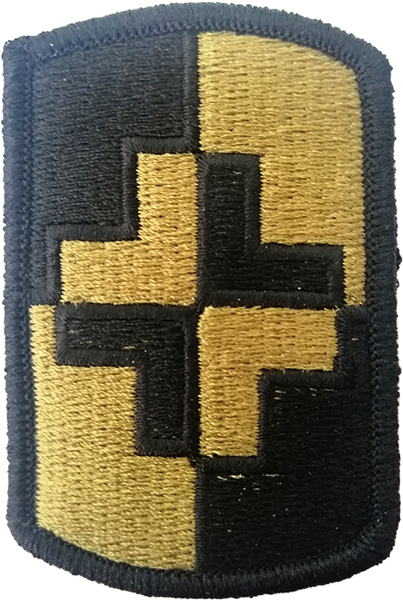 4th Medical Brigade OCP Patch with Fastener