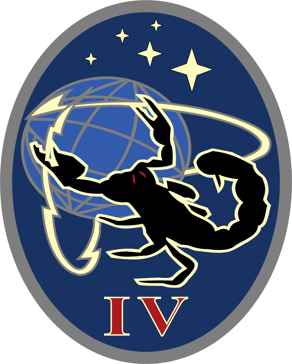 4th Space Warning Squadron - PVC - Standard
