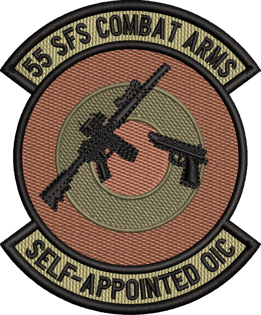 55 SFS Combat Arms - SELF - APPOINTED OIC