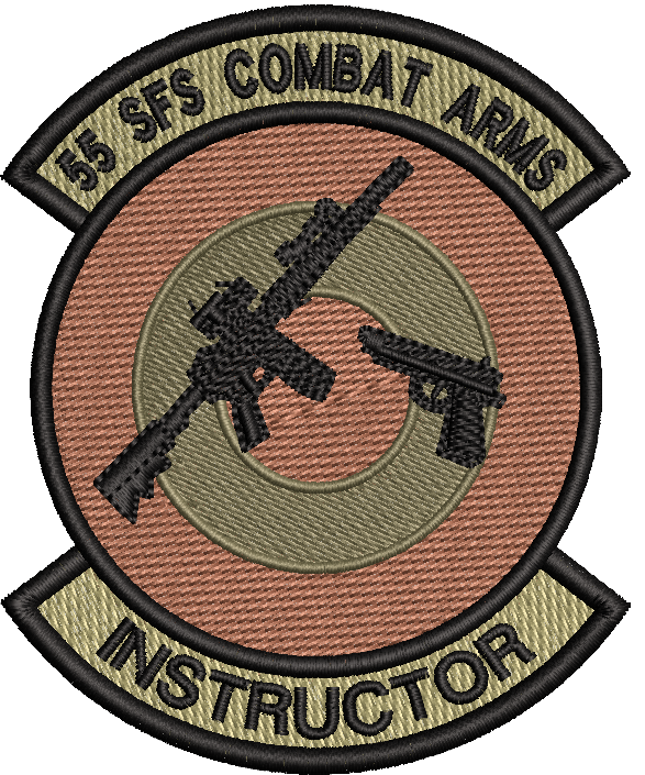 55 SFS Combat Arms Instructor Patch OCP
