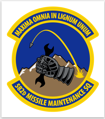 582d Missile Maintenance SQ - Sticker