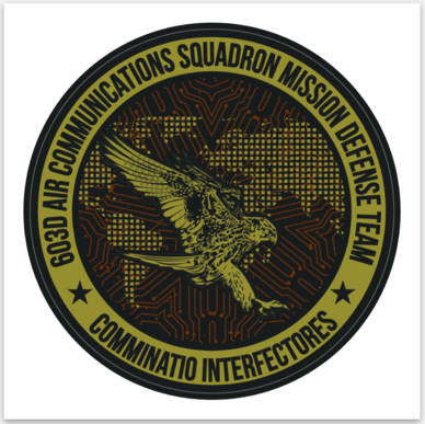 603D Air Communications Squadron - OCP - Sticker
