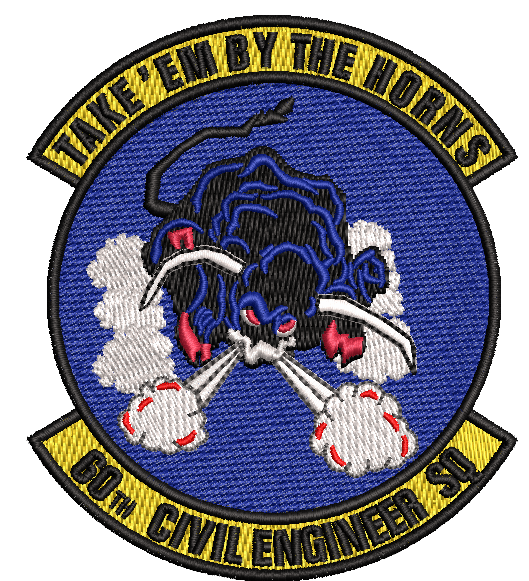 60th Civil Engineer Squadron - Reaper Patches