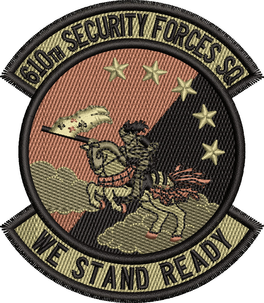 610th Security Forces SQ - We Stand Ready