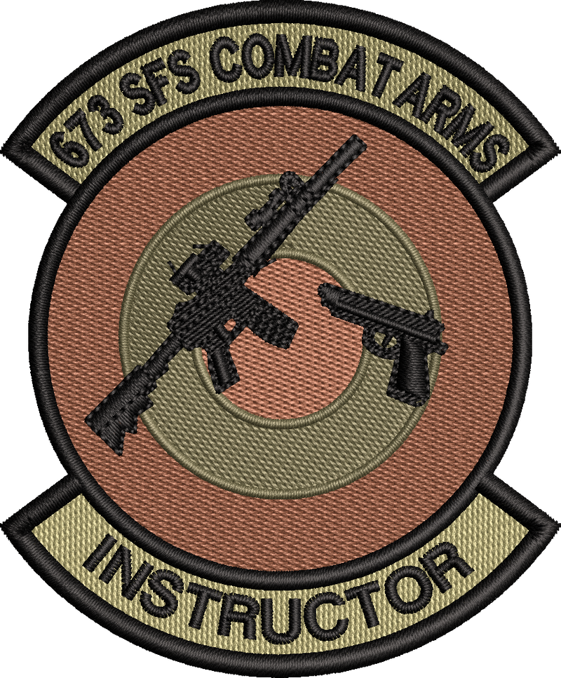 673 SFS Combat Arms Instructor Patch OCP