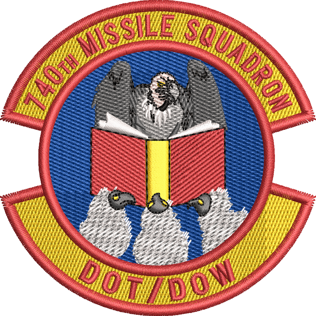 740th Missile Squadron DOT/DOW - COLOR