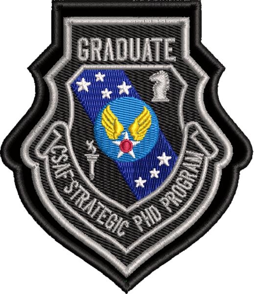 Leather Border - CSAF Strategic PHD Program  - Graduate - Color