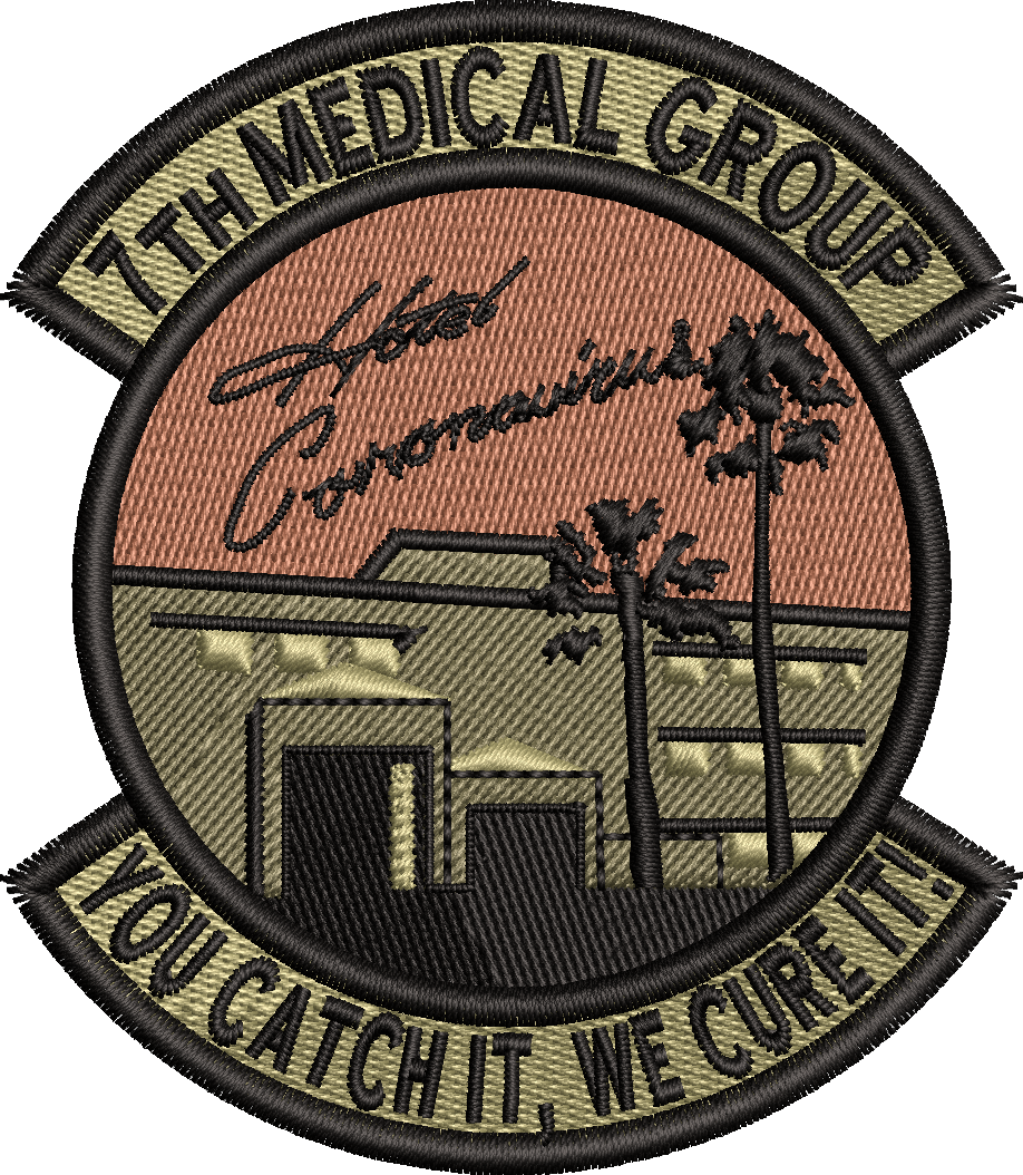 7th Rcdg Patch 7th MDG Morale Patch (Hotel Coronavirus)