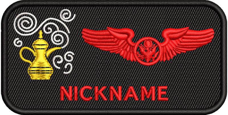 97th Intelligence Squadron Name Tag