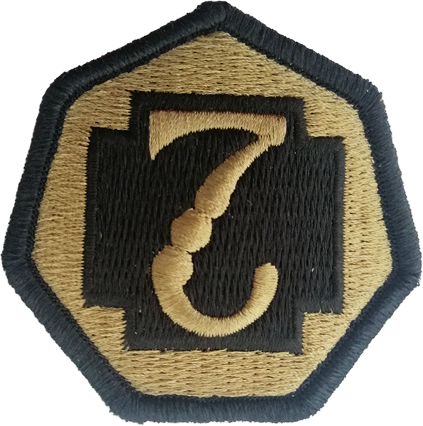 7th Medical Command OCP Patch w/Fastener