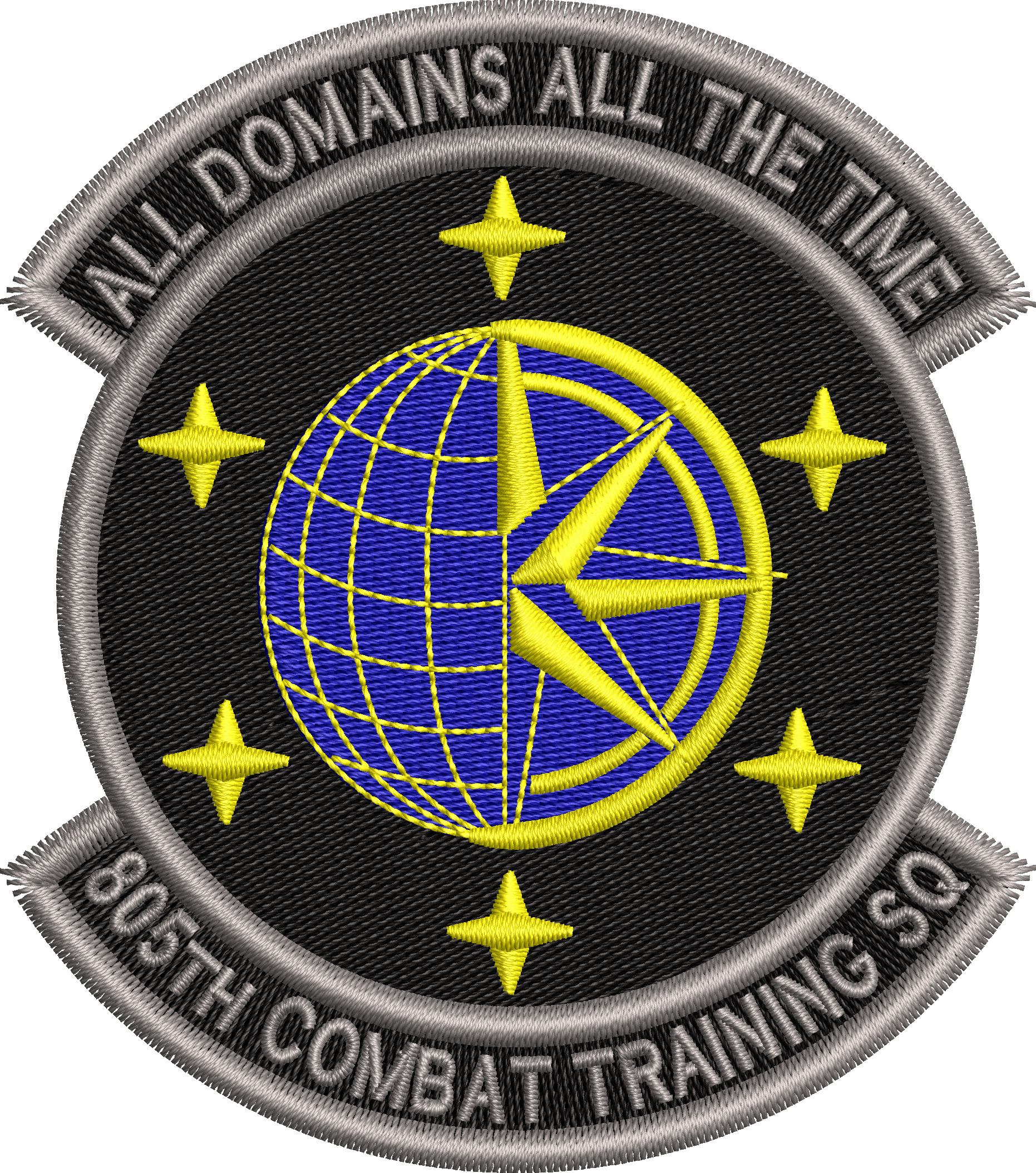 805th Combat Training Squadron - Patch (All Domains, All the Time)
