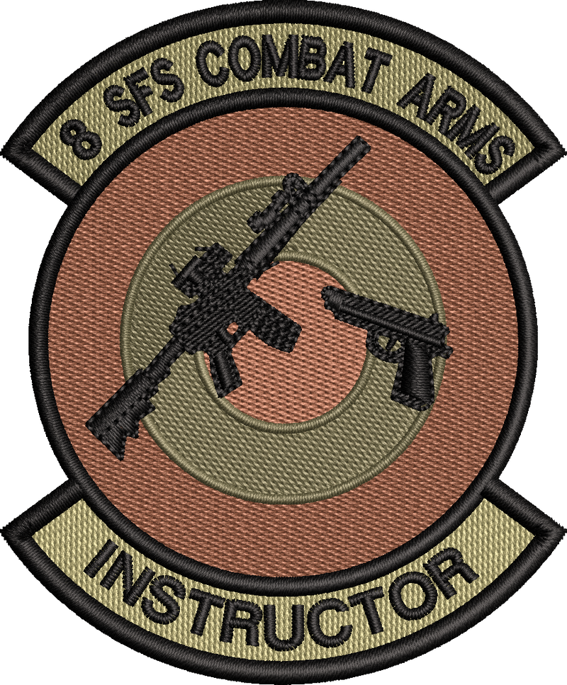 8 SFS Combat Arms Instructor Patch OCP