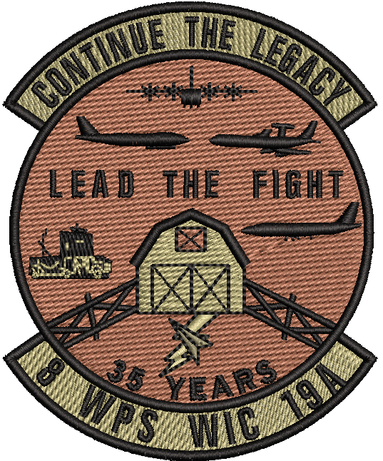 8 WPS WIC 19A - "Continue the Legacy" - OCP - Reaper Patches