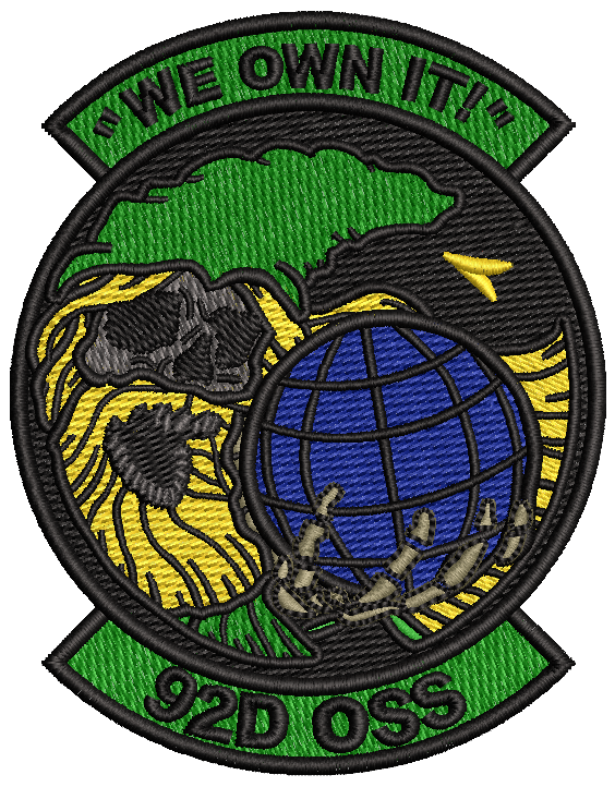 92d Operations Support Squadron  WE OWN IT