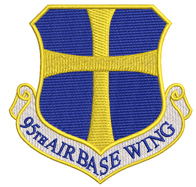95th Air Base Wing - Reaper Patches