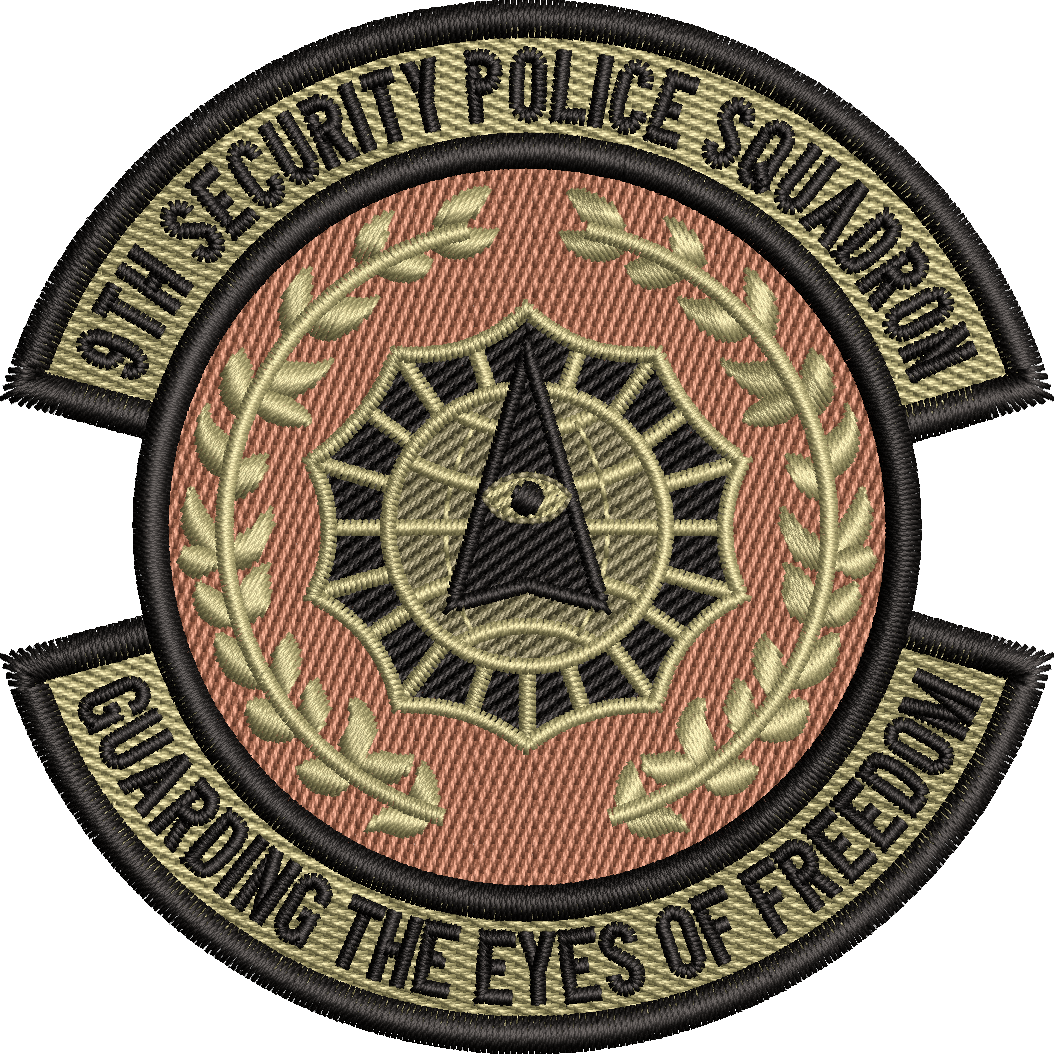 9th Security Police Squadron - Guarding the Eyes of Freedom - OCP