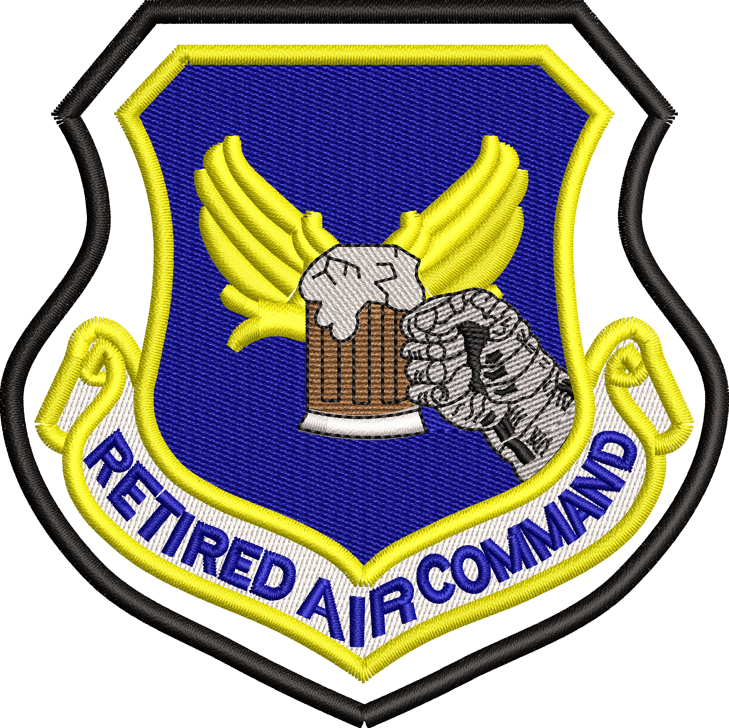 Retired Air Command A-2 Patch (leather jacket)