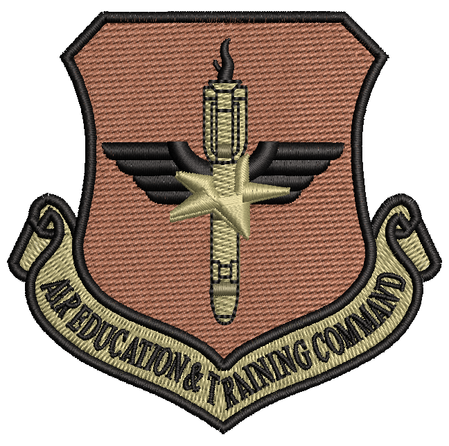 Air Education and Training Command (AETC) OCP Patch --- HELLFIRE - Reaper Patches