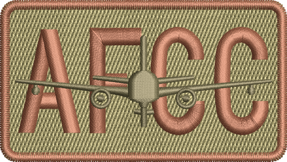 AFCC - Duty Identifier Patch with KC-46 Olive Drab
