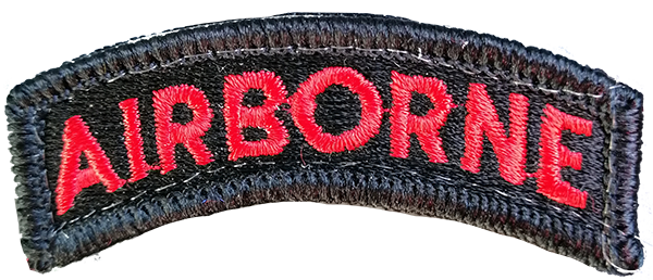 Air Force Rocker Tab AIRBORNE - Rocker Tab