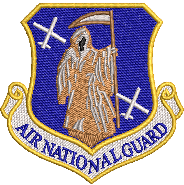 Air National Guard Reaper Patch - Reaper Patches