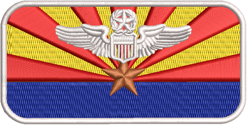 Arizona ANG Flag Name Tag