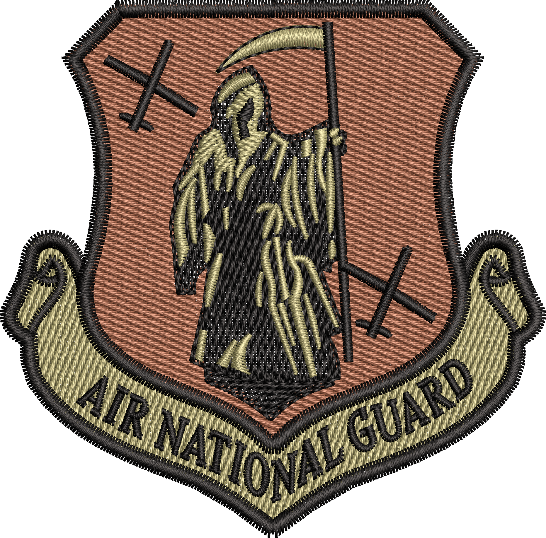 Air National Guard Reaper Patch - OCP