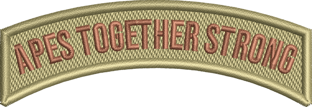 Air Force Rocker Tab APES TOGETHER STRONG - ROCKER TAB