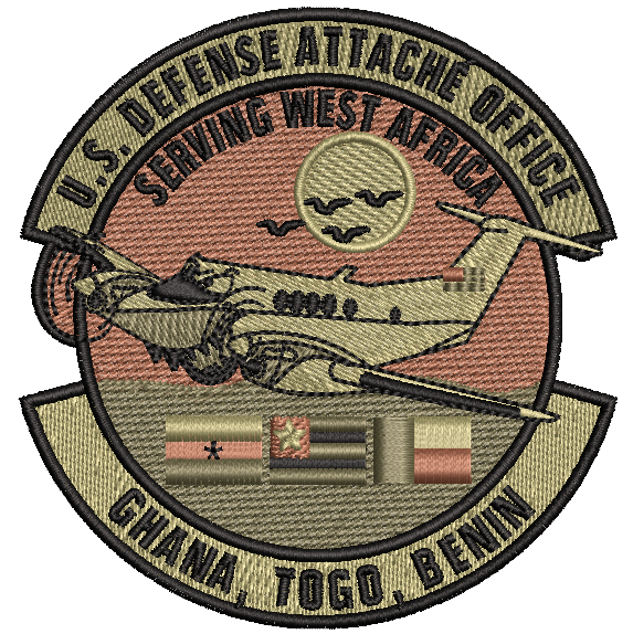 US Defense Attache Office (GHANA, TOGO, BENIN) - OCP (Unofficial) - Reaper Patches