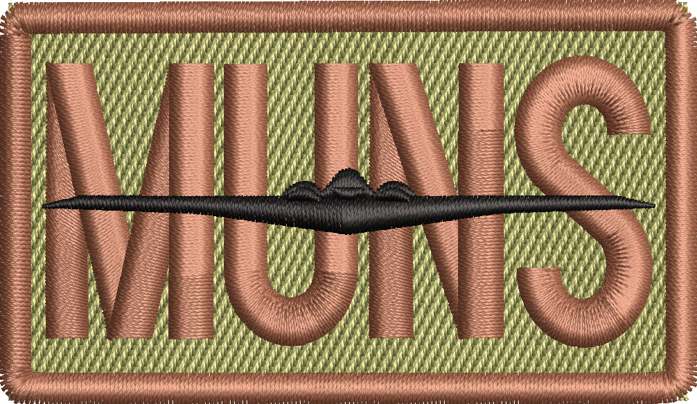 Muns Graphics MUNS - Duty Identifier Patch with B-2