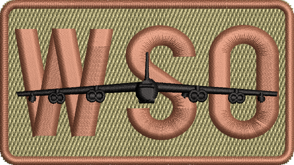 WSO - Duty Identifier Patch with B-52
