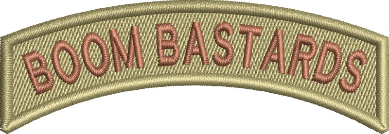 BOOM BASTARDS - Rocker Tab
