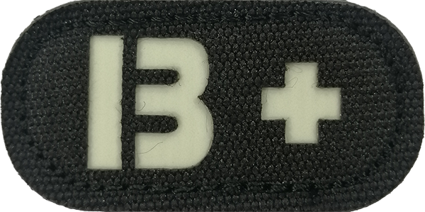 Blood Type - Glow in the Dark- PVC Pen Tab