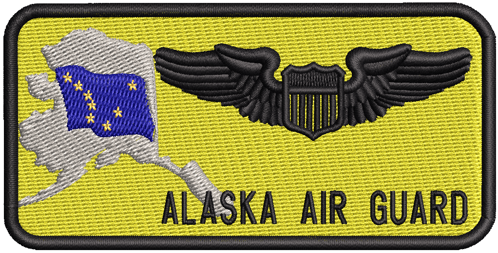 Pilot Name Tag - Alaska Air National Guard - Reaper Patches