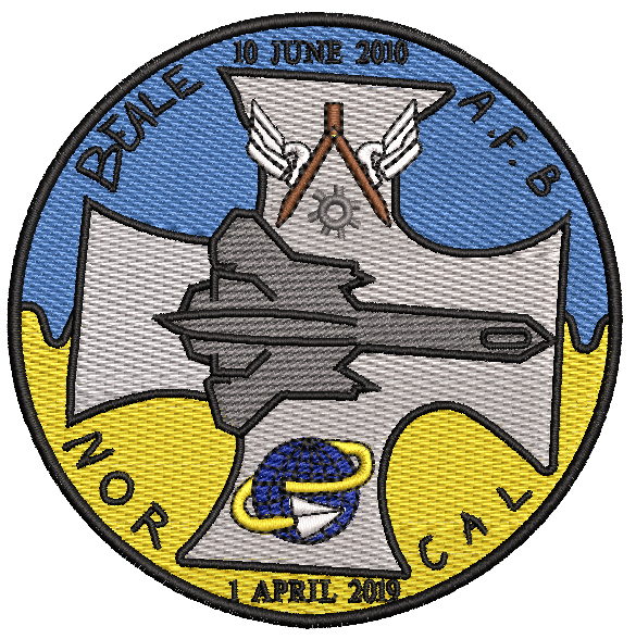 Beale AFB  NOR CAL - Reaper Patches