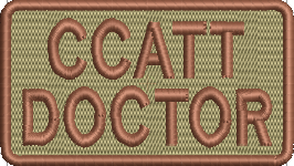 CCATT DOCTOR - Duty Identifier Patch