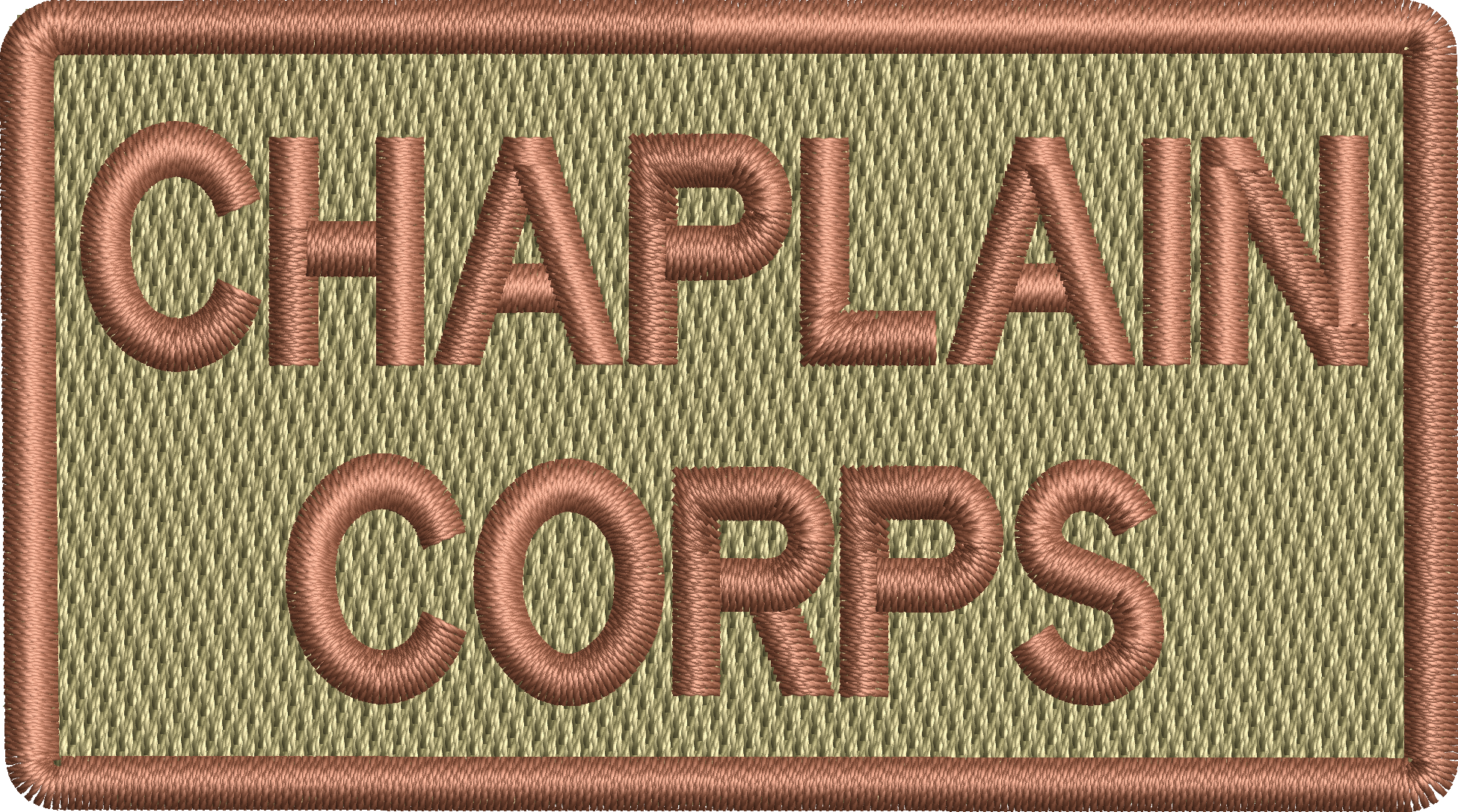 CHAPLAIN CORPS - Duty Identifier Patch