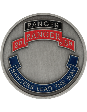 2nd Ranger Battalion -Coin Rangers Lead the way