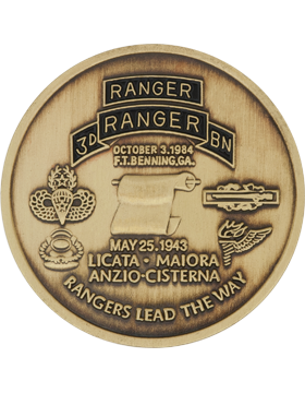 3d Ranger Battalion Merrill's Marauders - Coin