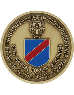 20th Special Forces - Coin The Green Berets