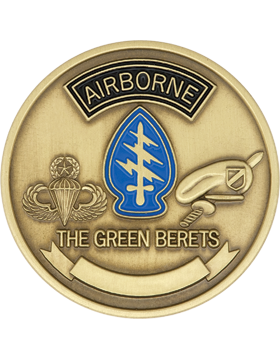 20th Special Forces - Coin The Green Berets