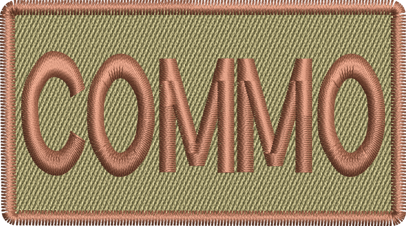 COMMO - Duty Identifier Patch